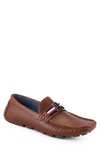 Tommy Hilfiger Atino Logo Strap Driver In Medium Brown 210
