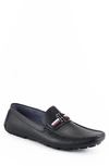Tommy Hilfiger Atino Logo Strap Driver In Black 002