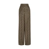 Fendi Trousers In Marron
