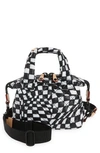 Mz Wallace Micro Sutton Tote In Checkerboard