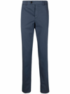 Brunello Cucinelli Mens Blue Cotton Pants