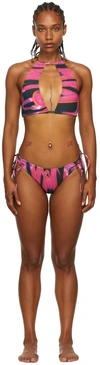 Barragan Ssense Exclusive Purple Ambra Bikini In Purple