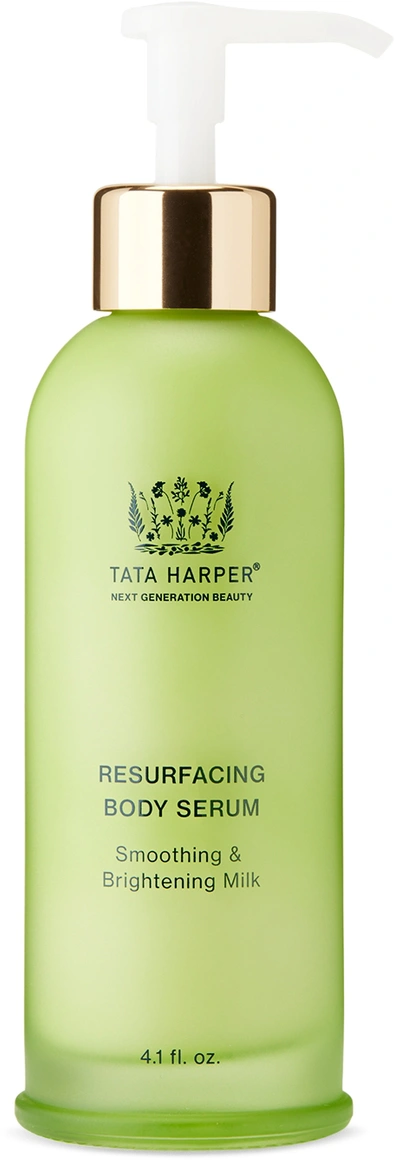 Tata Harper Resurfacing + Smoothing Body Serum With Ahas, Lactic Acid, & Glycolic Acid 4.1 oz / 125 ml In Default Title