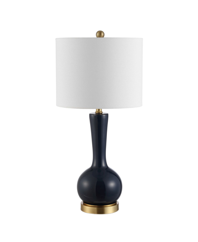 Safavieh Gaetna Table Lamp In Navy