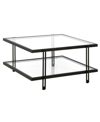 Hudson & Canal Inez 32" Square Coffee Table