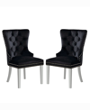 Furniture Of America Brindabella Tufted Chairs, Set Of 2