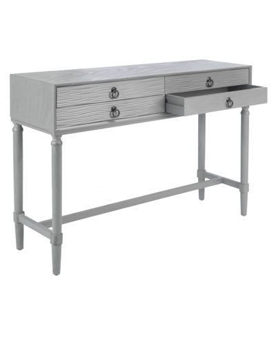 Safavieh Aliyah 4 Drawer Console Table In Grey