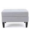 NOBLE HOUSE ZAHRA STORAGE OTTOMAN