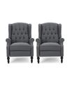 NOBLE HOUSE WALTER CONTEMPORARY TUFTED RECLINER SET, 2 PIECE