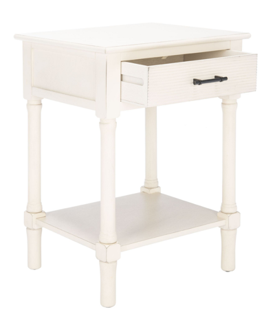 Safavieh Couture Ryder 1drw Accent Table In White