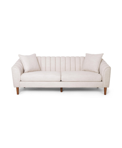 Noble House Ansonia Contemporary 3 Seater Sofa