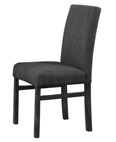 Best Master Furniture Vitaliya Side Chairs, Set Of 2 In Black