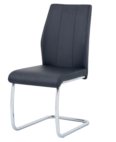 Best Master Furniture Gudmund Modern Dining Chairs, 2 Piece In Black