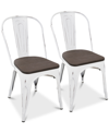 LUMISOURCE OREGON DINING CHAIR, SET OF 2