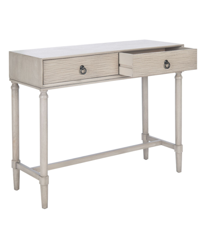 Safavieh Aliyah 2 Drawer Console Table In Beige