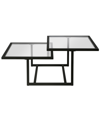 Hudson & Canal Amalie 43" Coffee Table, 2-tier