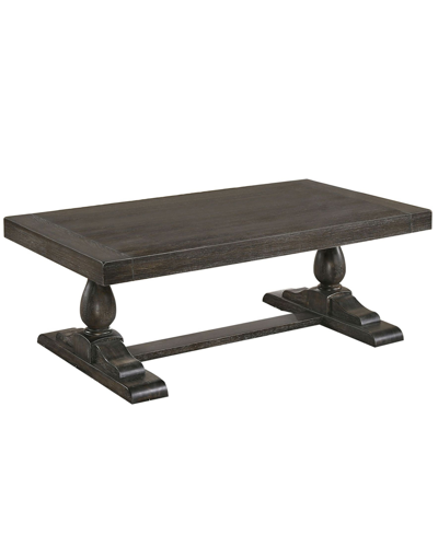 Best Master Furniture Amy Dove Coffee Table In Gray