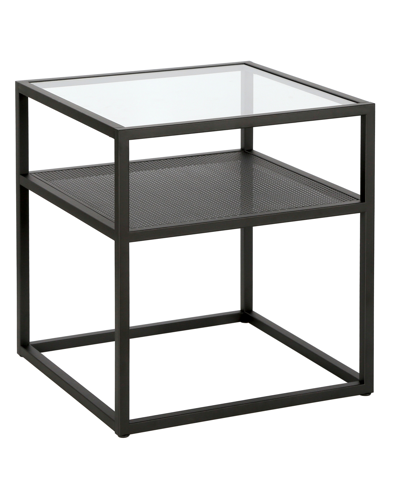 Hudson & Canal Nellie 20" Side Table In Blackened Bronze