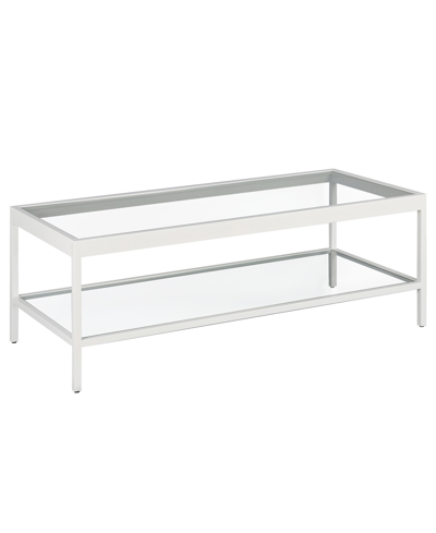Hudson & Canal Alexis 45" Coffee Table In White