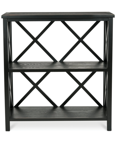 Safavieh Lara Bookcase In Distressed Black