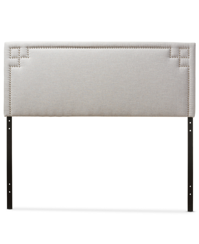 Furniture Geneva Full Headboard In Beige