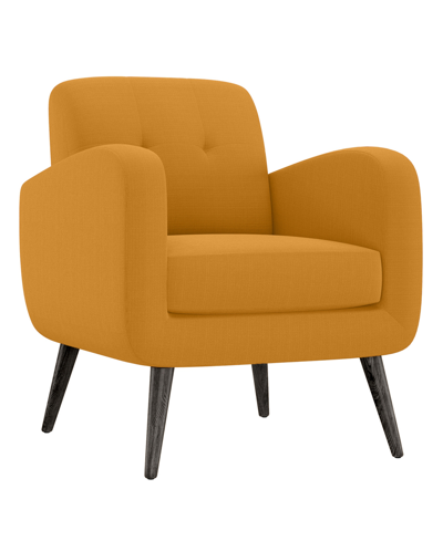 Handy Living Kenneth Mid Century Modern Armchair In Mustard Yellow