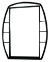 FURNITURE OF AMERICA DOMIO INDUSTRIAL MIRROR