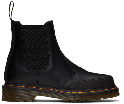 Dr. Martens' 2976 Guard Panel Leather Chelsea Boots In Black