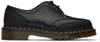 DR. MARTENS' BLACK 1461 GUARD PANEL OXFORDS