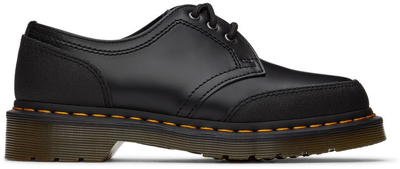 Dr. Martens' 1461 Guard Panel Leather Oxford Shoes In Schwarz