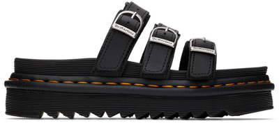 Dr. Martens' Black Blaire Slide Sandals