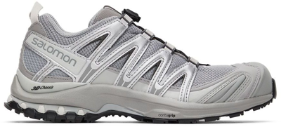 Salomon Xa Pro 3d Low-top Sneakers In Alloy,ftw Silver,lunar Rock