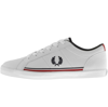 FRED PERRY FRED PERRY BASELINE LEATHER TRAINERS WHITE