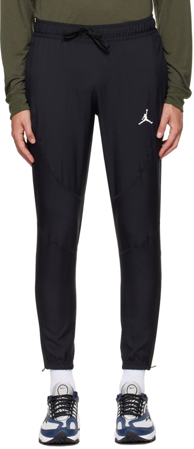 Nike Black Tapered Lounge Trousers