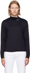 RAF SIMONS BLACK FRED PERRY EDITION SWEATER