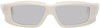 Rick Owens Off-white Rick Sunglasses In Gcrms Cream/silver