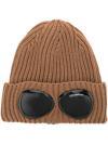 C.P. COMPANY GOGGLE-DETAIL KNIT BEANIE