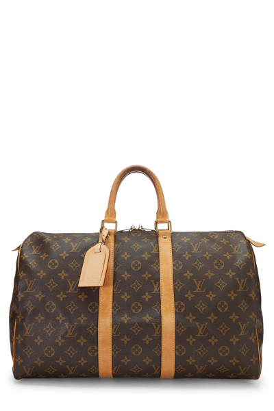 Pre-owned Louis Vuitton Monogram Canvas Keepall 45