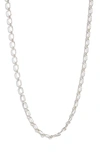 ANZIE RECTANGLE LINK CHAIN NECKLACE