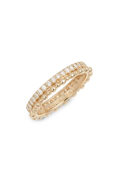 Anzie Women's Dew Drop 14k Gold & Diamond Eternity Band In Yellow Gold