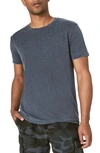 Lucky Brand Venice Burnout Crewneck T-shirt In Blue