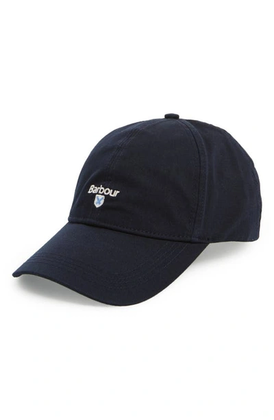 Barbour Cascade Baseball Cap In Blue