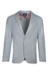 Savile Row Co Green Knit Blazer In Green