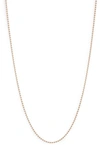 ANZIE MINI BALL CHAIN NECKLACE