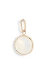 Anzie Classique Bezel Moonstone Charm In Moonstone