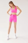 Year Of Ours Football Lace-up Bike Short In Pink