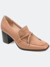 Journee Collection Women's Tru Comfort Foam Crawford Pump In Brown