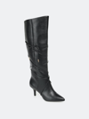 Journee Collection Collection Women's Tru Comfort Foam Extra Wide Calf Kaavia Boot In Black