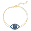 Shymi Evil Eye Bracelet In Blue
