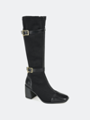 Journee Collection Collection Women's Tru Comfort Foam Wide Calf Gaibree Boot In Black